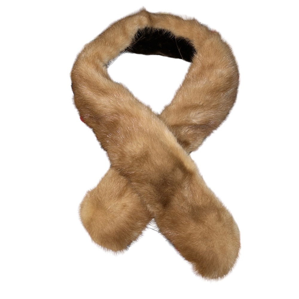 Vintage 1960’s Mink and Brown Velvet Collar